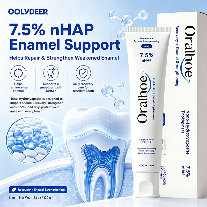 Nano Hydroxyapatite Toothpast-Whitening & Soothe Sensitive Teeth🪥