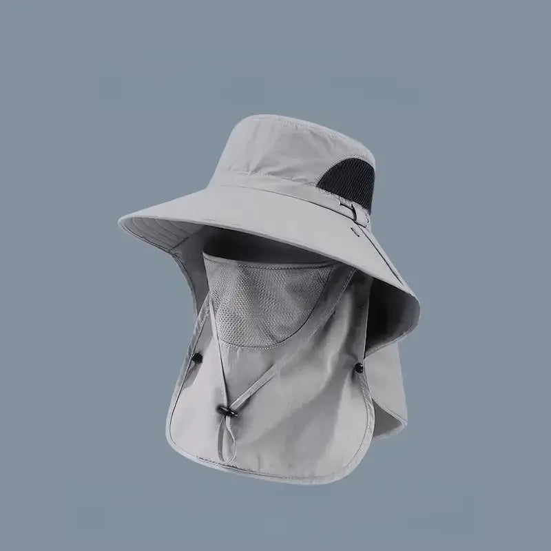☀️Detachable Outdoor Fishing Face Covering Neck Protection Sun Hat