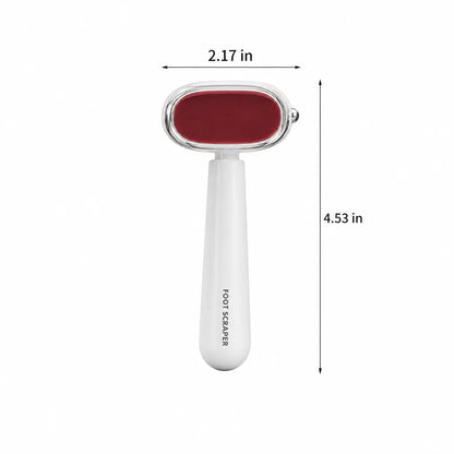 Dual‑Sided Foot Callus Remover, Replaceable Stainless Steel Blade Foot Scraper 🦶