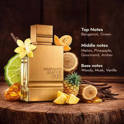 AL HARANAIN Amber Oud Gold Edition Eau de Parfum 2.0 oz