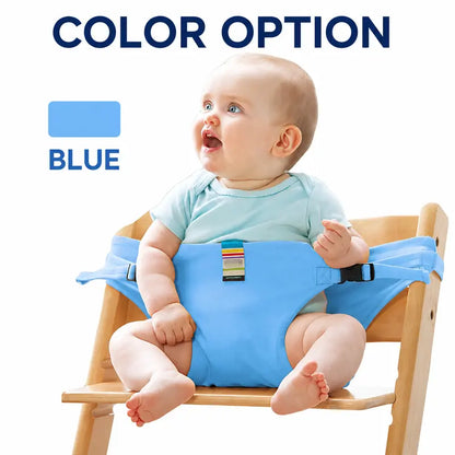 Harness Seat for High Chair Feeding Safety Seat with Strap, Booster Harness Belt Portable Dining Seat Strap🍼🪑