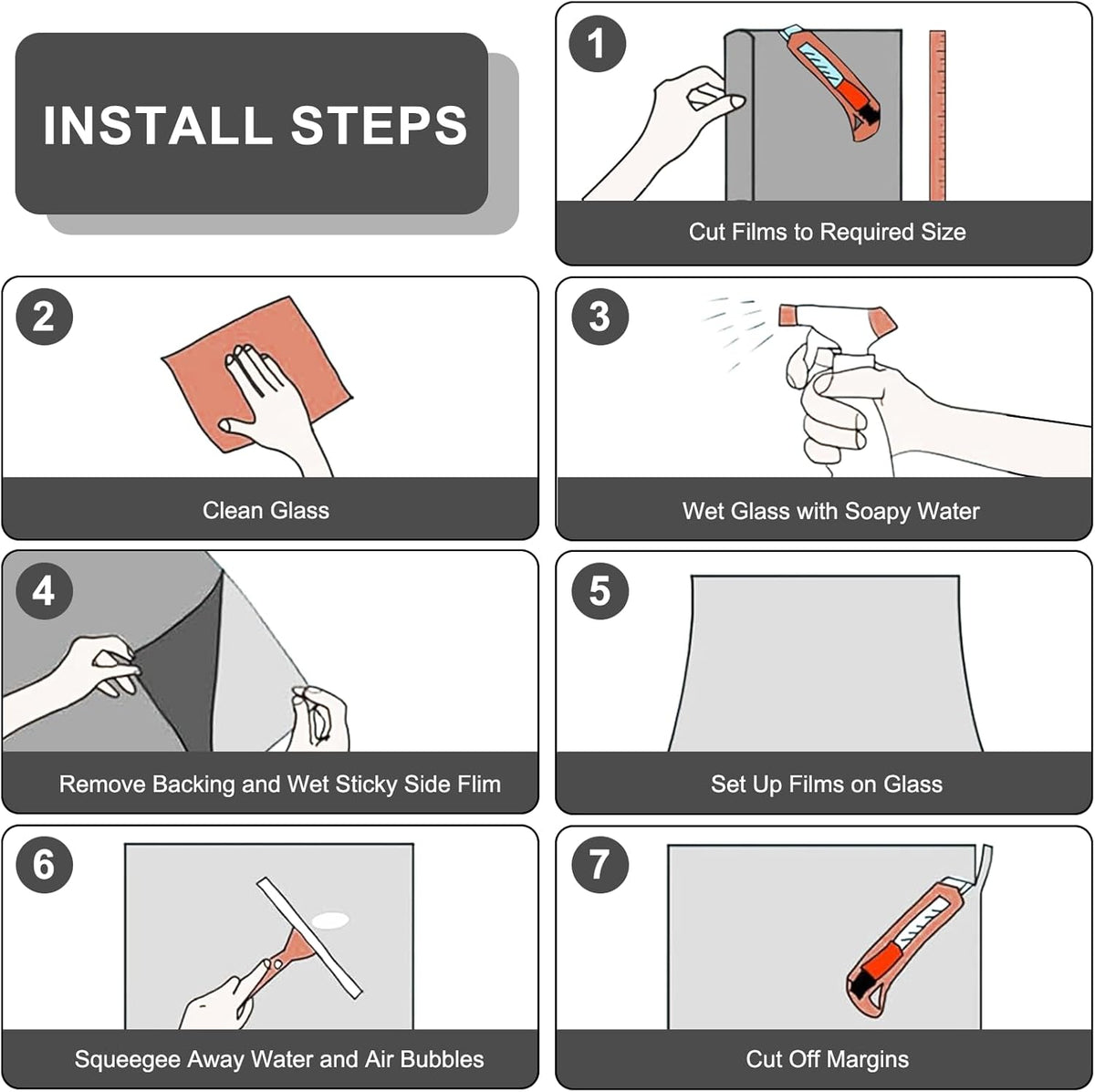 Window Film Installation Instructions