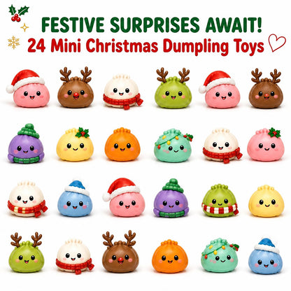 Christmas Squishy Advent Calendar 2026 Countdown Calendar 🎄