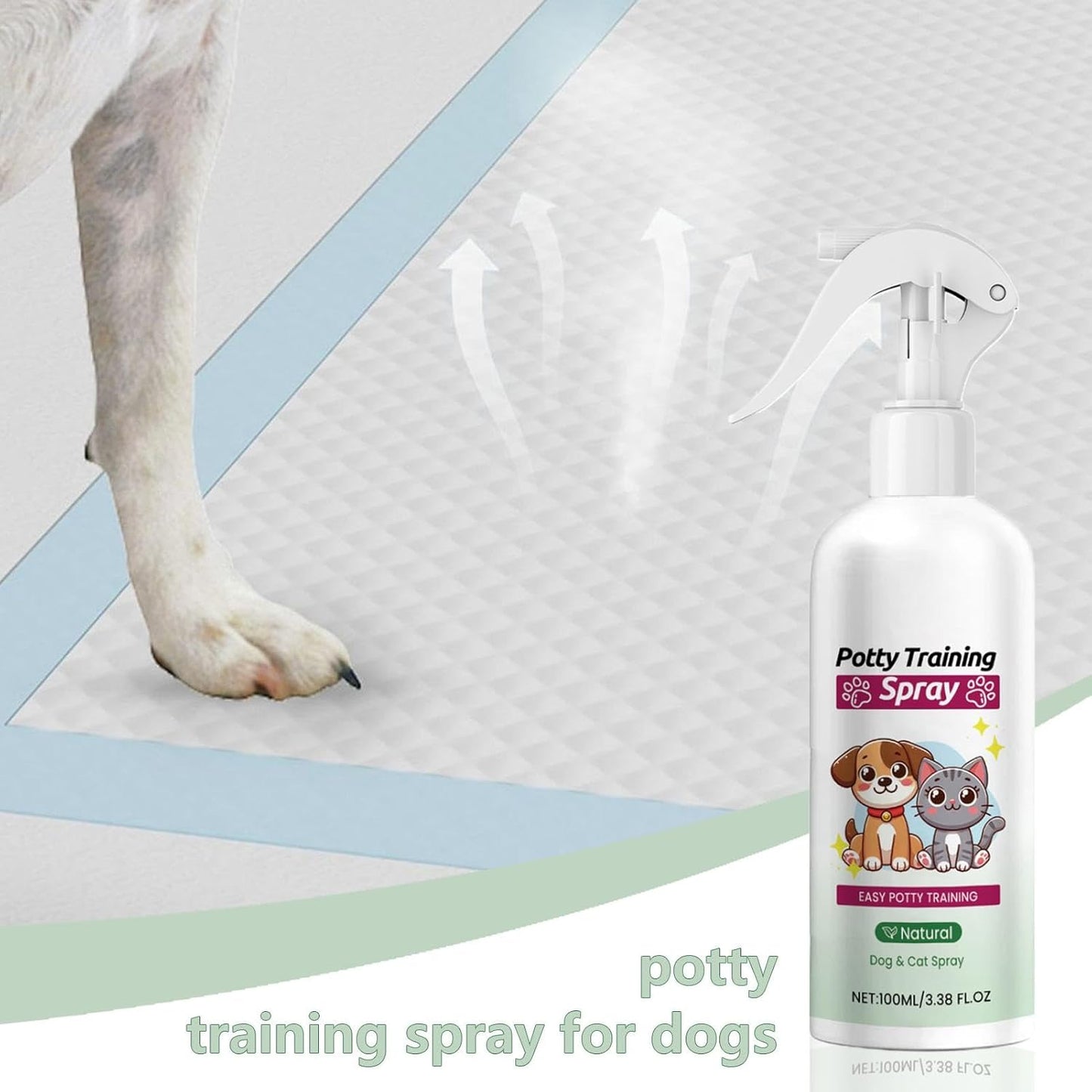 Natural Pet Potty Training Attractant Spray for Dogs & Cats 🐾