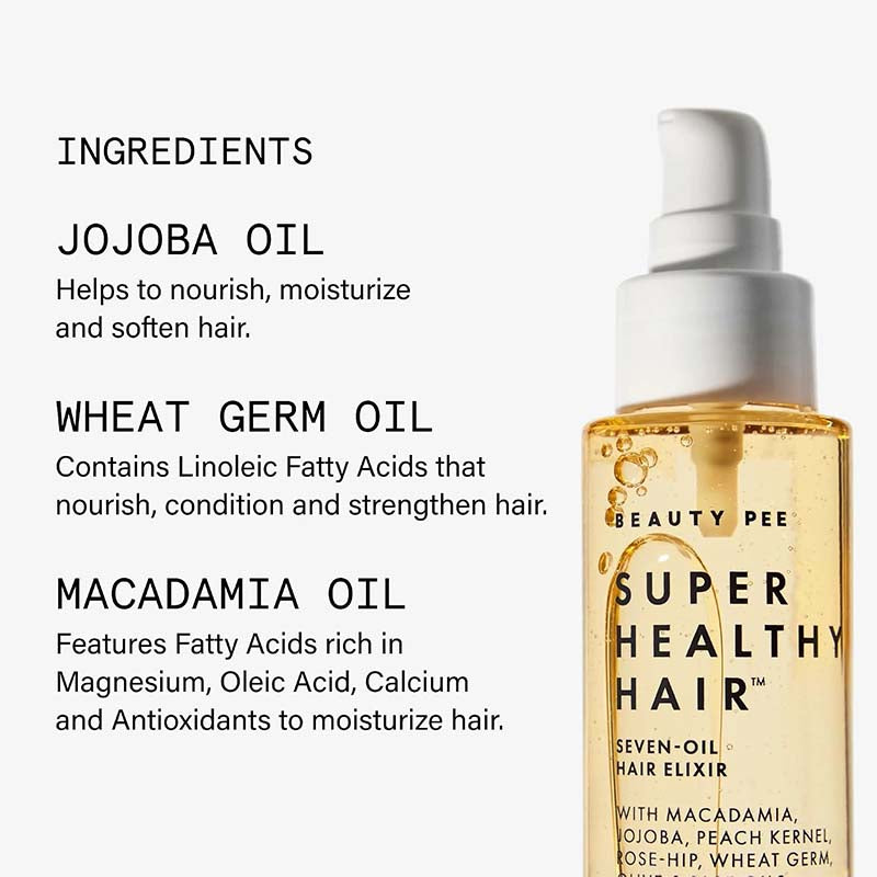 Seven-Oil Anti-Frizz Hair Repair Oil, Hydrating Serum for Dry Damaged Hair 🧴