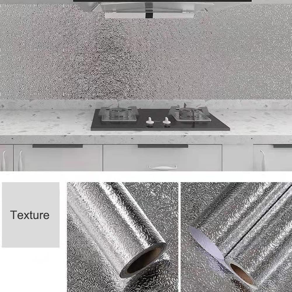 Kitchen Waterproof Oil Proof Aluminum Foil Sticker 🧽