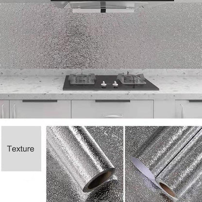 Kitchen Waterproof Oil Proof Aluminum Foil Sticker 🧽