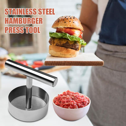 Stainless Steel Burger Press - Nonstick Burger Patty Maker Mold 🍔