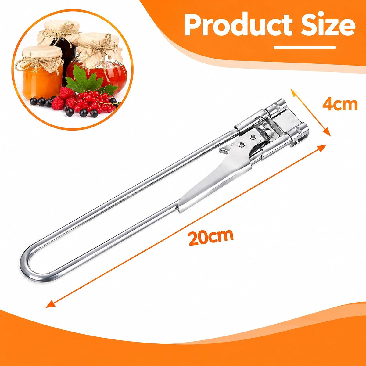 Jar Opener for Weak Hands, Multifunctional Adjustable Can Opener 🫙