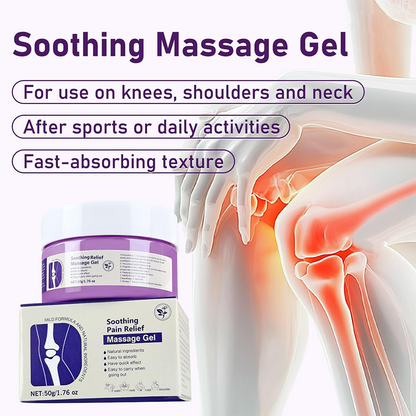 Soothing Pain Relief Massage Gel, Natural Plant Formula for Full Body Joint Soreness Relief🩹