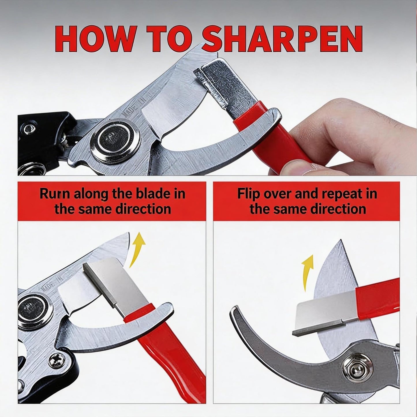 Universal Handheld Knife Sharpening Tool For Kitchen & Garden🔪