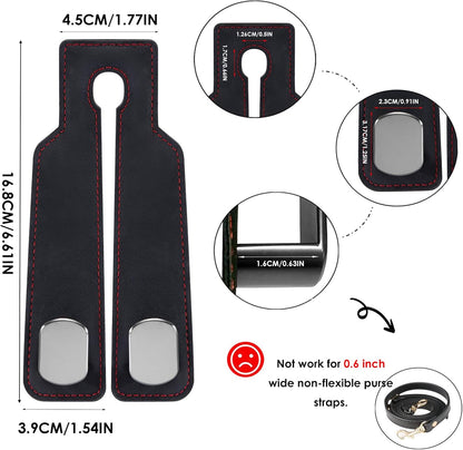 4 Counts Car Seat Headrest Hook, Improved Car Seat Back Double Hooks 🚗