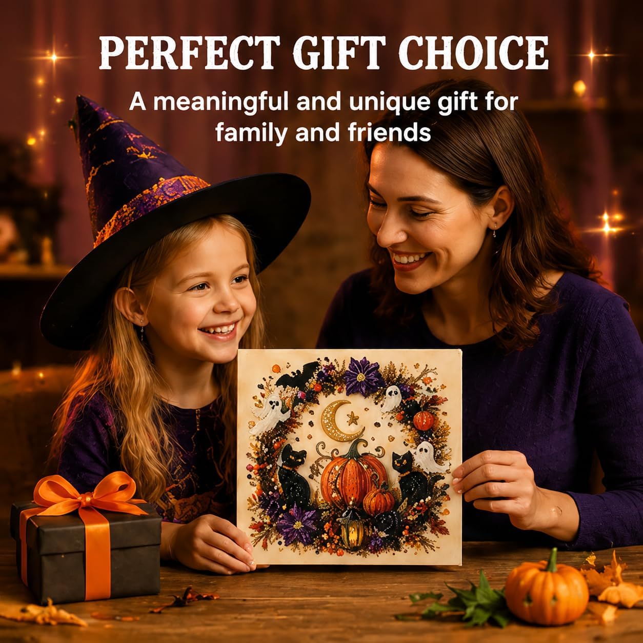 👻✨ Halloween Pearl Art DIY Kit – Turn Tiny Pearls into Spooky-Cute Magic