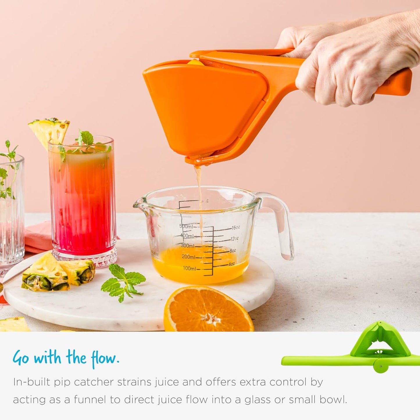 Stainless Steel Citrus Juicer 🍋 Perfect for oranges, lemons, and limes