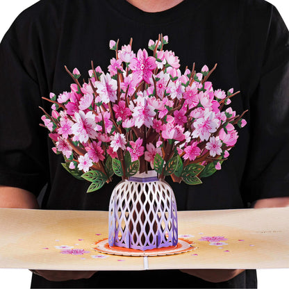 🌸 3D Cherry Blossom Pop-Up Card | Mother's Day Gift