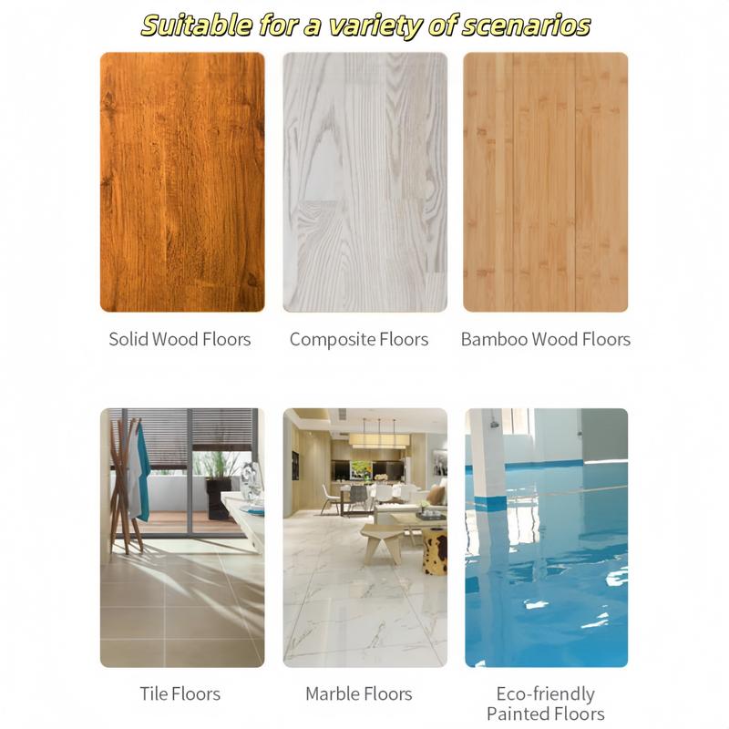 ✏️ Wide Compatibility For Multiple Flooring & Spaces