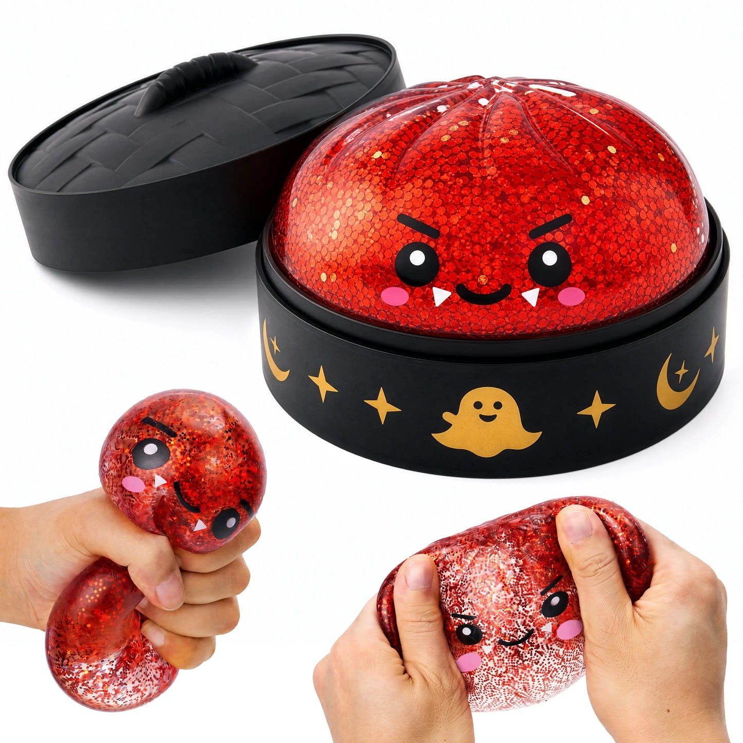 Halloween Dumpling Stress Relief Toys,Slow‑rebound maltose squishy toys🎃