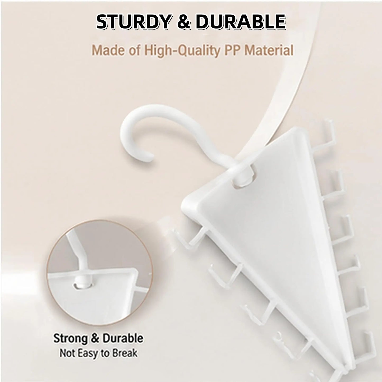 V Shaped Double‑Sided Closet Organizer Hanger👕