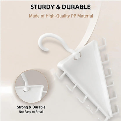 V Shaped Double‑Sided Closet Organizer Hanger👕