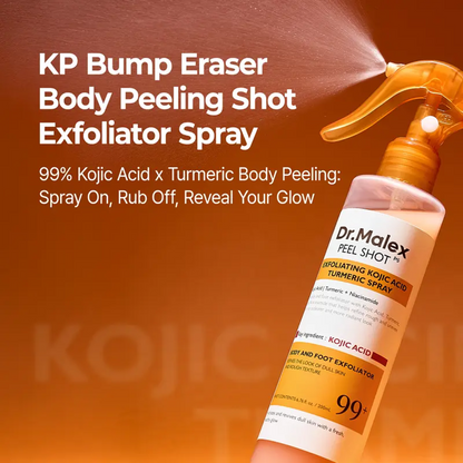 [Dr.Malex Official] 200ml Peel Shot Keratin Care Kojic Acid Turmeric Spray ✨