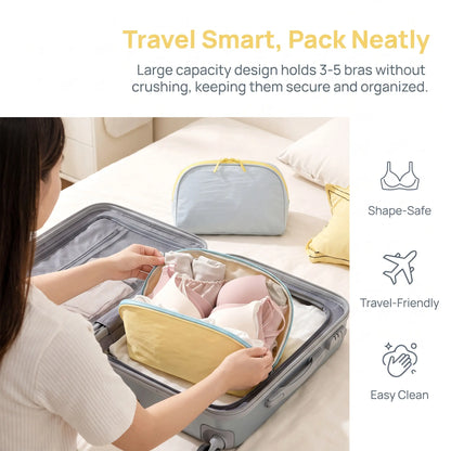 3-in-1 Travel Underwear Storage Bag | Bra Panties Socks Organizer Pouch 🧳
