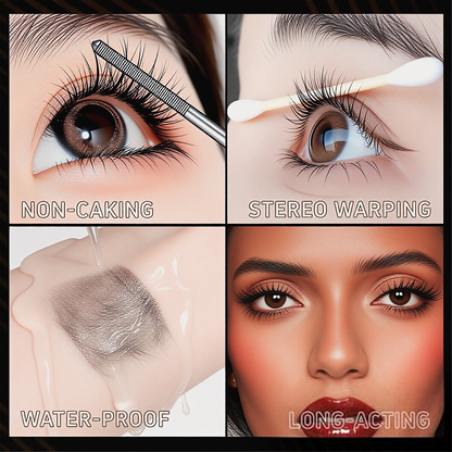 Waterproof Smudge-Proof Mascara for Thick Long Curled Defined Lashes✨