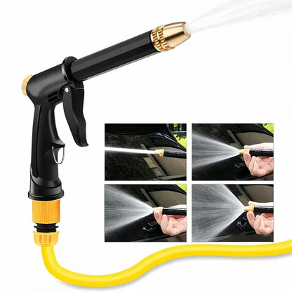 Upgraded adjustable spray gun, perfect for cleaning cars, gardens, and pets 🔫
