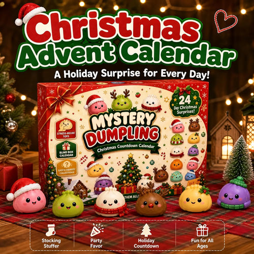 Christmas Squishy Advent Calendar 2026 Countdown Calendar 🎄