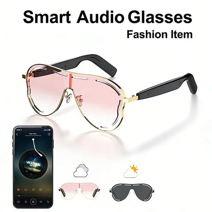 🕶️Bluetooth Smart Glasses, Wireless Open Ear Audio Sunglasses