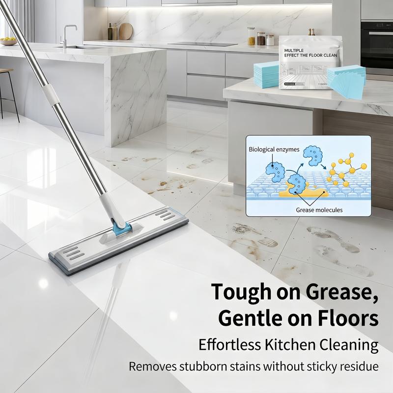 100-Count Floor Cleaner Sheets – Effortless Mopping Solution✨