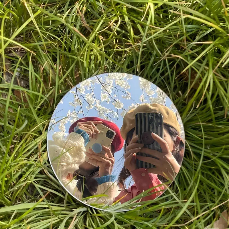 Selfie Convex Mirror, Handheld High-Definition Wide-Angle Selfie Mirror 🤳