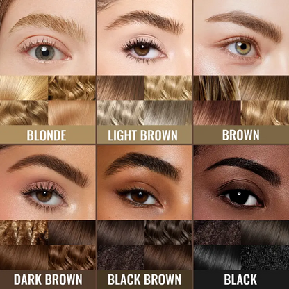 2-Pack Eyebrow Pens – Best Value Brow Pen Set, 4-Tip Natural Hair-Like Strokes, All-Day Wear🖌️