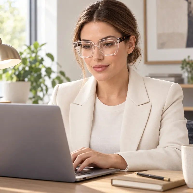 Unisex Progressive Multifocal Photochromic Reading Eyeglasses 👓