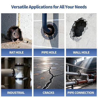 Moldable Gap Sealant Clay, Pest & Draft Blocking Putty for Pipe Hole & Wall Crack Sealing🛠️