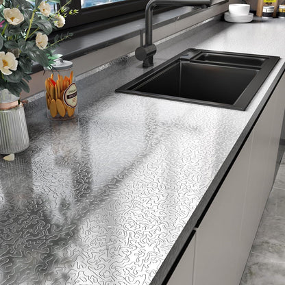 Kitchen Waterproof Oil Proof Aluminum Foil Sticker 🧽
