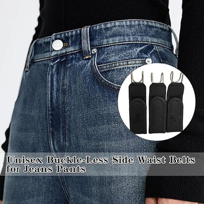 🔥Pack of Two-Tactical Metal Hook Elastic Belt (Unisex)