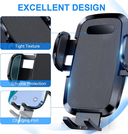Car Phone Holder 2026 Ultimate Phone Holder for Your Car Windshield Dashboard Cell Phone Car Mount📱