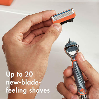 Premium Stainless Steel Blades Included, Plus Complimentary Ergonomic Handle 🪒