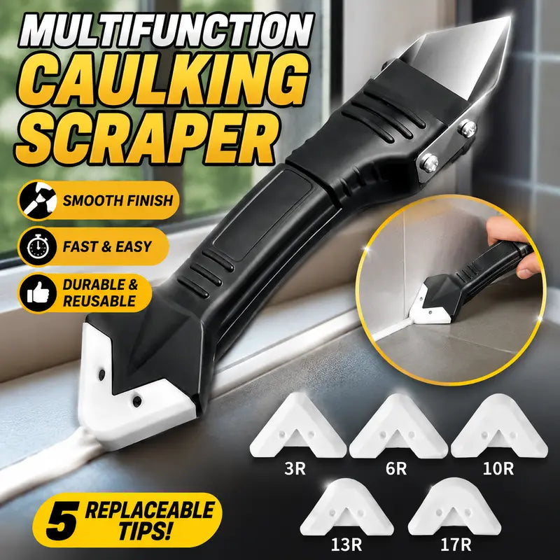 Multifunctional Caulk Remover Tool, Silicone Sealant Scraper ✨