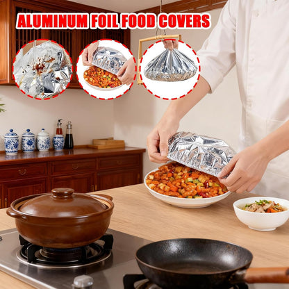 Food Insulation Cover, Premium Aluminum Foil Cover for Dining Table🍽️