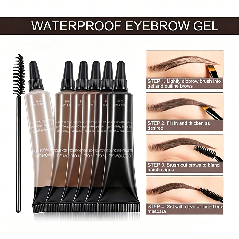 ✨Long-lasting Waterproof Smudge-proof Liquid Eyebrow Gel/Tint