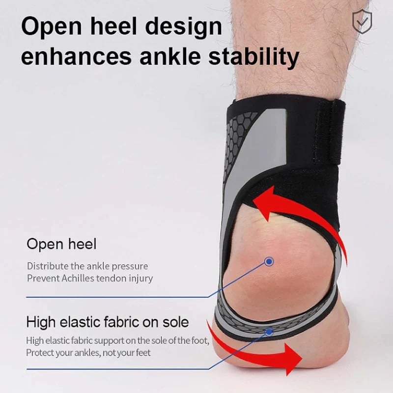 Adjustable Compression Ankle Support Brace, Honeycomb Breathable Ankle Stabilizer🦶