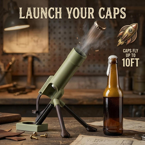 Mortar Beer Bottle Opener,Home Party Bar Decor🍻
