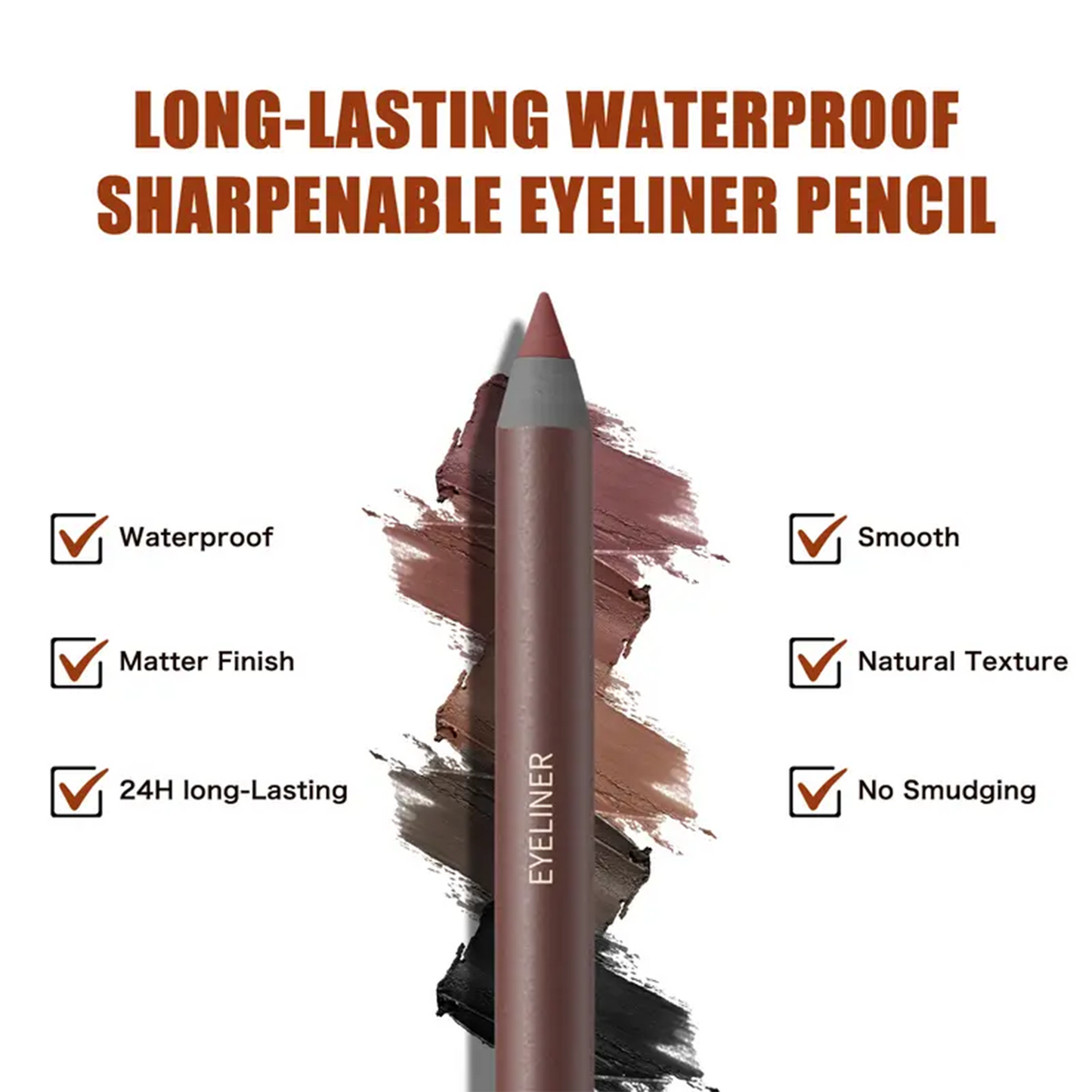 24HR Waterproof Smudge-Proof Long Lasting Eyeliner Pencil🖌️