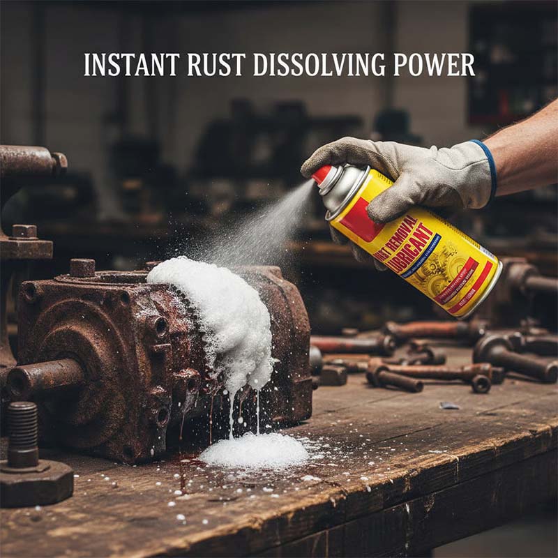 Anti-Rust Lubricant Spray & Rust Remover⚡