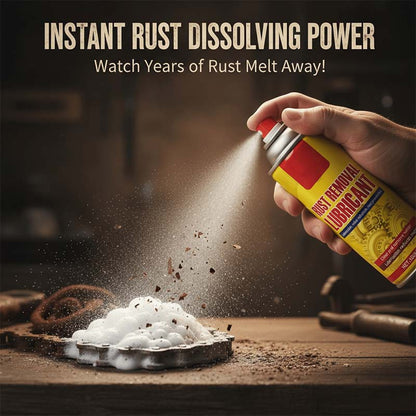 Anti-Rust Lubricant Spray & Rust Remover⚡
