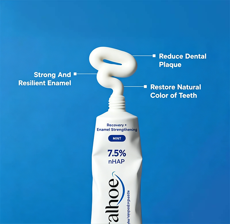 Nano Hydroxyapatite Toothpast-Whitening & Soothe Sensitive Teeth🪥