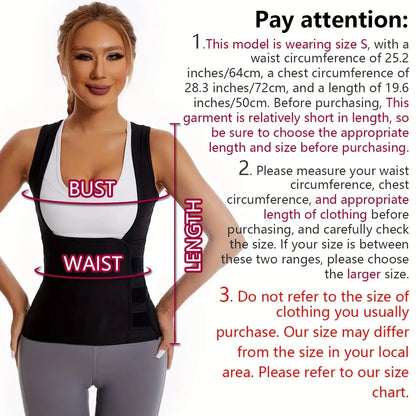 Women's Zip‑Up Compression Shapewear Vest - Athletic Active Tops with Built✨