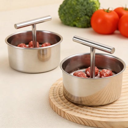 Stainless Steel Meatball Maker with 6 Holes for Quick DIY Meatballs🍲