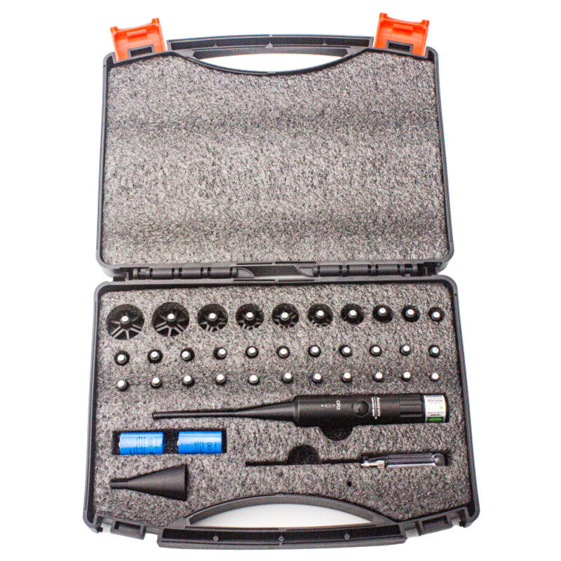 Multiple Calibers Laser Bore Sight Kit, Green Beam Boresighter Set from 0.17 Up to 12 Gauge for Hunting Firearm Sighting🔥